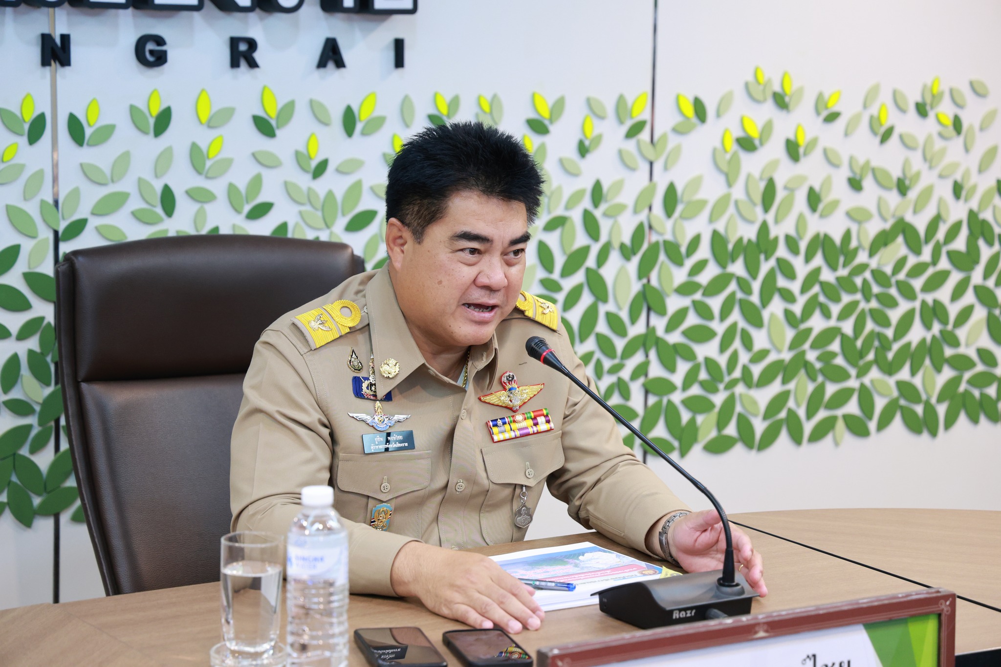 ผู้ว่าฯ เชียงราย เร่งขับเคลื่อนแผนปรับปรุง &ldquo;แม่น้ำสาย&rdquo; เพิ่มศักยภาพระบายน้ำ วางรากฐานรับมืออุทกภัยอย่างยั่งยืน