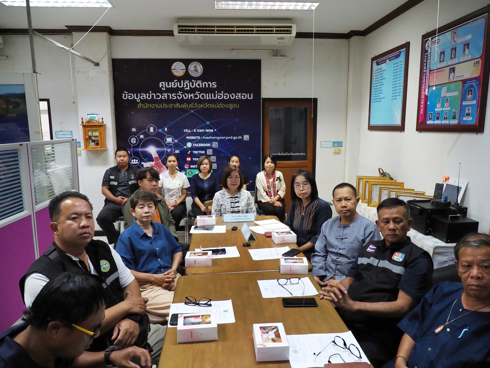 ประชาสัมพันธ์จังหวัดแม่ฮ่องสอน พร้อมด้วยเครือข่ายประชาสัมพันธ์ ร่วมกิจกรรมความร่วมมือระหว่างสำนักงานผู้ตรวจการแผ่นดินกับเครือข่ายของประชาสัมพันธ์จังหวัดพื้นที่ภาคเหนือ