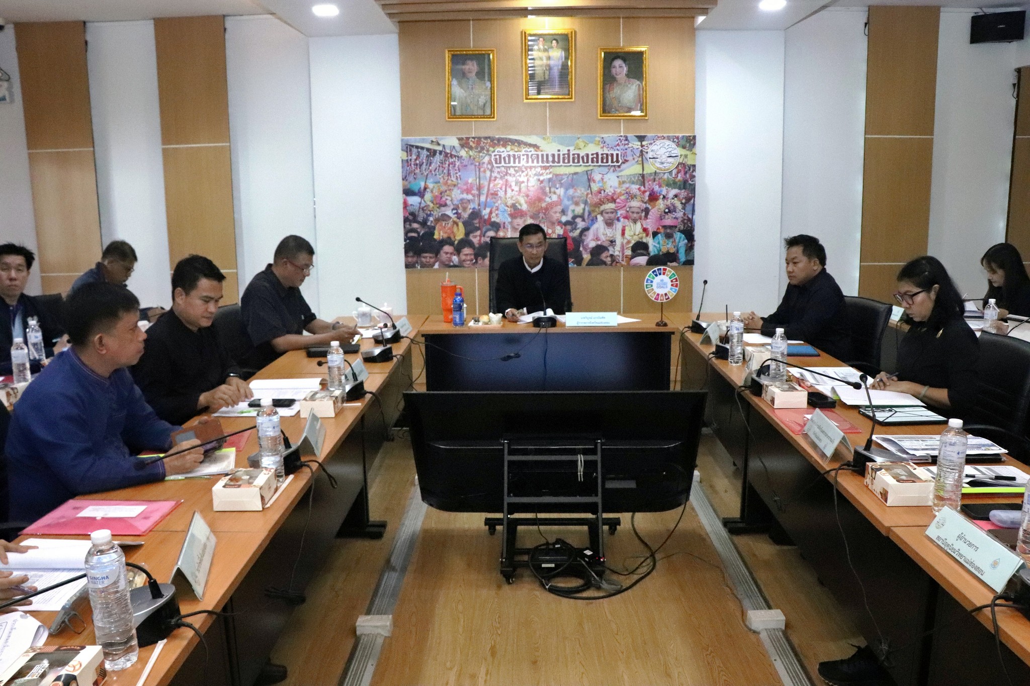 จังหวัดแม่ฮ่องสอน จัดการประชุมคณะอนุกรรมการทรัพยากรน้ำจังหวัดแม่ฮ่องสอน ครั้งที่ 1/2569 