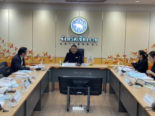 เชียงรายประชุม SAT ติดตามสถานการณ์อุทกภัย เน้นสื่อสารรวดเร็ว ใช้ข้อมูลและภาพเหตุการณ์จริง