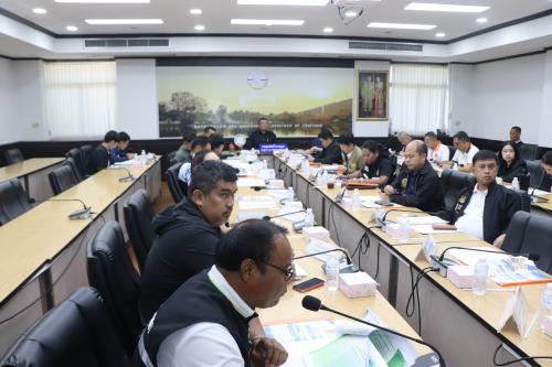 จังหวัดแม่ฮ่องสอน ประชุมคณะกรรมการให้ความช่วยเหลือผู้ประสบภัยพิบัติจังหวัดแม่ฮ่องสอน (ก.ช.ภ.จ.แม่ฮ่องสอน) ครั้งที่ 1/2569 เพื่อพิจารณาแนวทางและมาตรการให้ความช่วยเหลือประชาชนที่ได้รับผลกระทบจากภัยพิบัติในพื้นที่ 