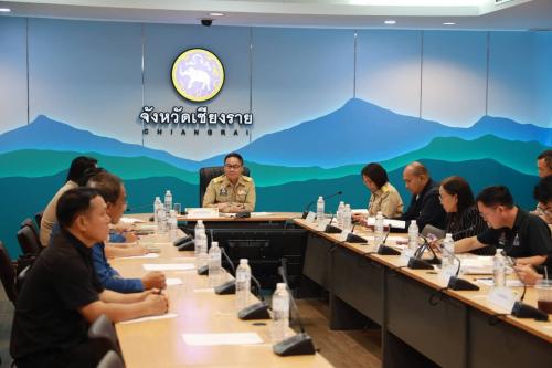 เชียงราย เตรียมความพร้อมจัดงานพิธีถวายดอกไม้จันทน์เป็นไปตามขั้นตอนแบบแผนที่กำหนดให้สมพระเกียรติ